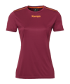 Kempa Poly T-Shirt Damen Dunkelrot F11 - rot