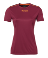 Kempa Poly T-Shirt Damen Dunkelrot F11