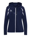 hummel Core 2.0 Kapuzenjacke Damen Blau F7929 