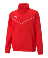 PUMA teamRISE Allwetterjacke Kids Rot F01 - rot