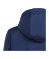 adidas Entrada 22 Stadium Jacke Kids Blau - dunkelblau
