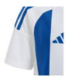 adidas Striped 24 Trikot Kids Weiss Blau - weiss
