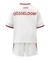 adidas Fortuna Düsseldorf Trikot Set Away 2026/2027 Kids Weiß - weiss