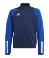 adidas Tiro 23 Competition Sweatshirt Kids Blau - dunkelblau