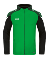 JAKO Performance Kapuzenjacke Grün F221 - gruen