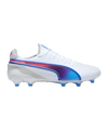 PUMA KING Ultimate FG/AG Formula Weiss Blau F02