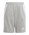 adidas Tiro 24 Short Kids Grau Weiss - grau