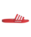 adidas Cloudfoam Adilette Shower Regular Rot Weiss - rot