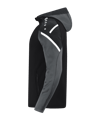 JAKO Performance Kapuzenjacke Schwarz F804 - schwarz
