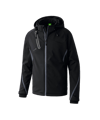 Erima Softshell Jacke Active Function Kids Schwarz - schwarz
