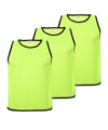 Cawila 3er Set Kids Trainingsleibchen ACADEMY Gelb | | Kennzeichnungshemden | Fußball Leibchen - gelb
