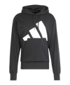 adidas Essentials Big Logo French Terry Hoodie Black - schwarz