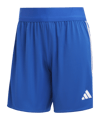 adidas Tiro 23 Short Low Damen Blau Weiss - blau