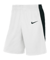 Nike Team Basketball Stock Short Weiss F100 - weiss