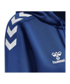 Hummel hmlCORE XK Kapuzenjacke Damen Blau F7045 - blau