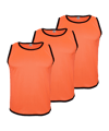 Cawila Academy Trainingsleibchen 3er Set Kids Oran |  Orange - orange