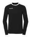 Kempa Emotion 27 Shirt Langarm Kids Schwarz Weiss F003