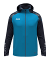JAKO Sonic Kapuzenjacke Kids Blau F276 - blau