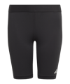adidas Techfit Short Tight Kids Schwarz - schwarz