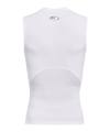 Under Armour HG Compression Tanktop Weiss F100 - weiss