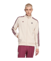 adidas Ajax Amsterdam Icon Track Sweatshirt Beige - beige