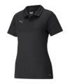 PUMA Team Liga Sideline Polo Damen Schwarz F03 - schwarz