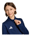 adidas Entrada 26 Trainingsjacke Kids Dunkelblau - weiss