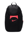 Nike Academy Team Rucksack Schwarz Rot F010 - schwarz