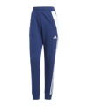 adidas Tiro 24 Trainingshose Damen Blau Weiss - blau