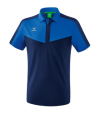 Erima Squad Poloshirt Blau - blau