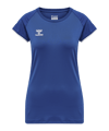 Hummel hmlCORE VOLLEY Stretch T-Shirt Damen F7045 - blau