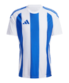 adidas Striped 24 Trikot Weiss Blau - weiss