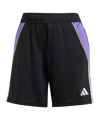 adidas Tiro 24 Short Damen Schwarz - schwarz