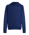adidas Tiro 25 Travel Kapuzenjacke Kids Blau - blau