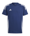 adidas Tiro 24 T-Shirt Kids Blau Weiss - blau
