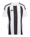 adidas Striped 24 Trikot Kids Weiss Schwarz - weiss