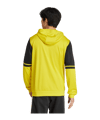 adidas Squadra 25 Kapuzenjacke Gelb - gelb