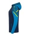 JAKO Performance Kapuzenjacke Damen Blau F908 - blau