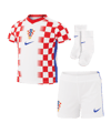 Nike HNS Kroatien Minikit Trikot Set Home WM 2026 Kids Weiß F100 - weiss