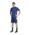 adidas Tiro 24 Short Dunkelblau Weiss - blau