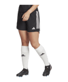 adidas Tiro 23 Competition Match Short Damen Schwarz Weiss - schwarz
