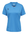 Hummel hmlCORE XK Poly Trikot Damen Blau F8729 - blau