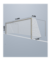 Cawila Tornetz 7,50x2,50m | Tiefe 0,8x2,0m | | Maschenweite 5cm | Stärke 4mm | weiß - weiss