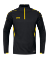 JAKO Challenge Ziptop Schwarz Gelb F803 - schwarz