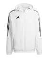 adidas Tiro 24 Windbreaker Weiss Schwarz | - weiss