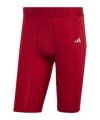 adidas Techfit Aeroready Tight Short Rot - rot
