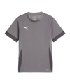 PUMA teamGOAL Matchday Trikot Kids Grau Weiss F13
