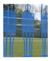 Cawila Trainingsdummy LIGA 180cm Blau | | Freistoßdummy aus sehr robustem Kunststoff - blau