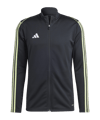 adidas Tiro 23 League Trainingsjacke Schwarz Grün - schwarz