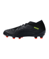 adidas Predator EDGE.1 FG Shadowportal Kids Schwarz Gelb - schwarz
